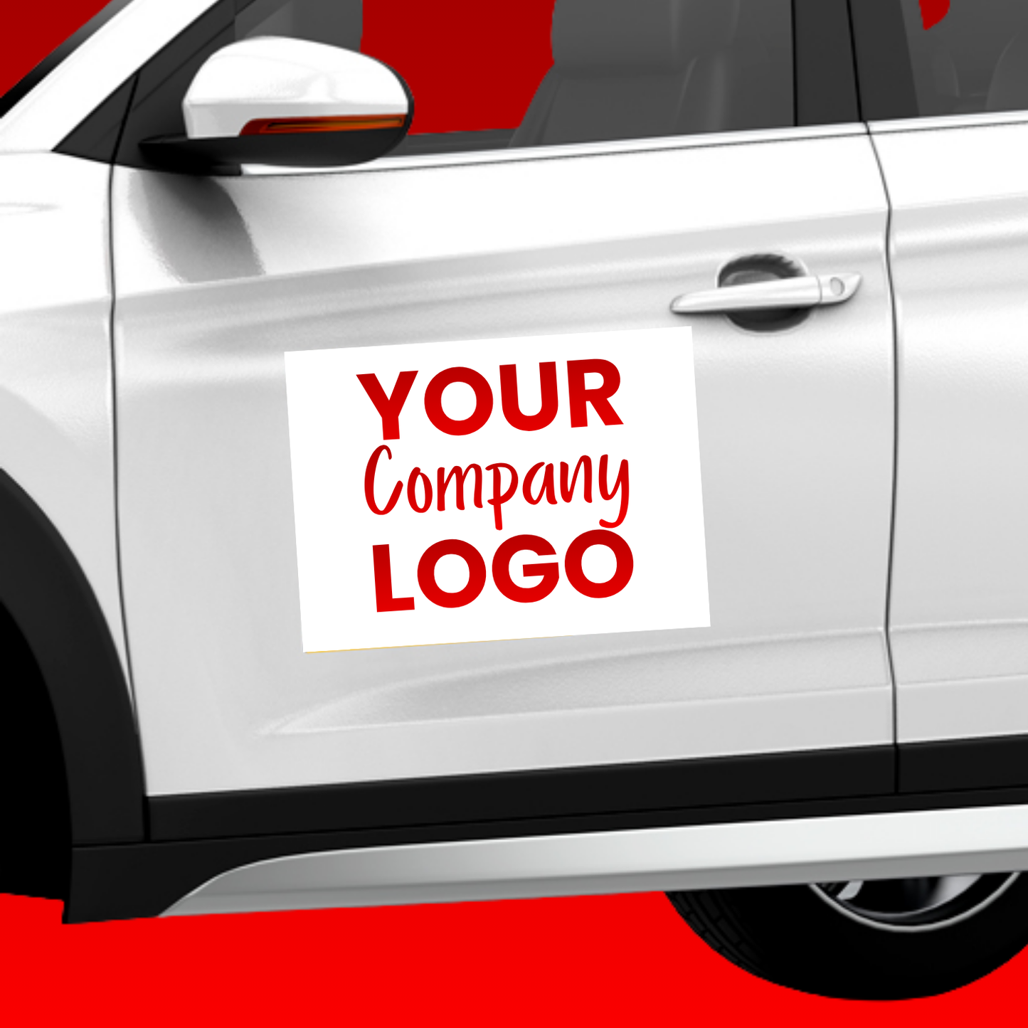 Magnetic Car Sign Set 18x24"