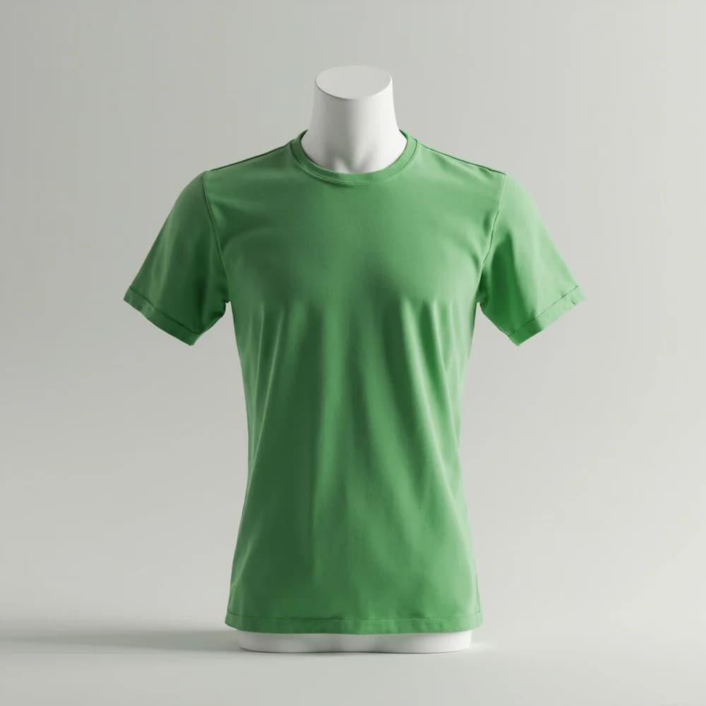T-Shirt (Round Neck) - Short Sleeve · Unisex · Mix — Kelly Green