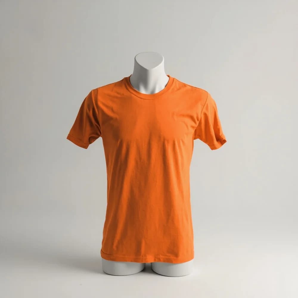 T-Shirt (Round Neck) Youth - Short Sleeve · Unisex · Cotton — Orange