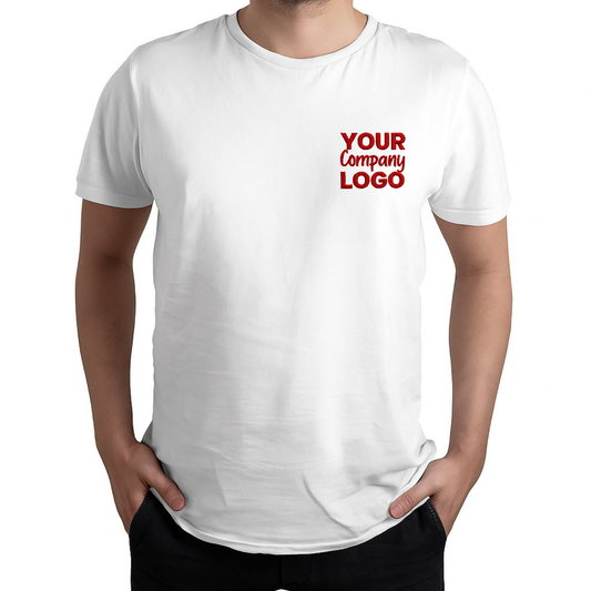 Embroidered Cotton T-Shirt Unissex