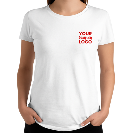 Printed 100% Polyester T-Shirt Female