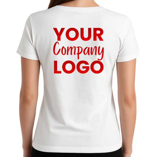 Printed 100% Polyester T-Shirt Female