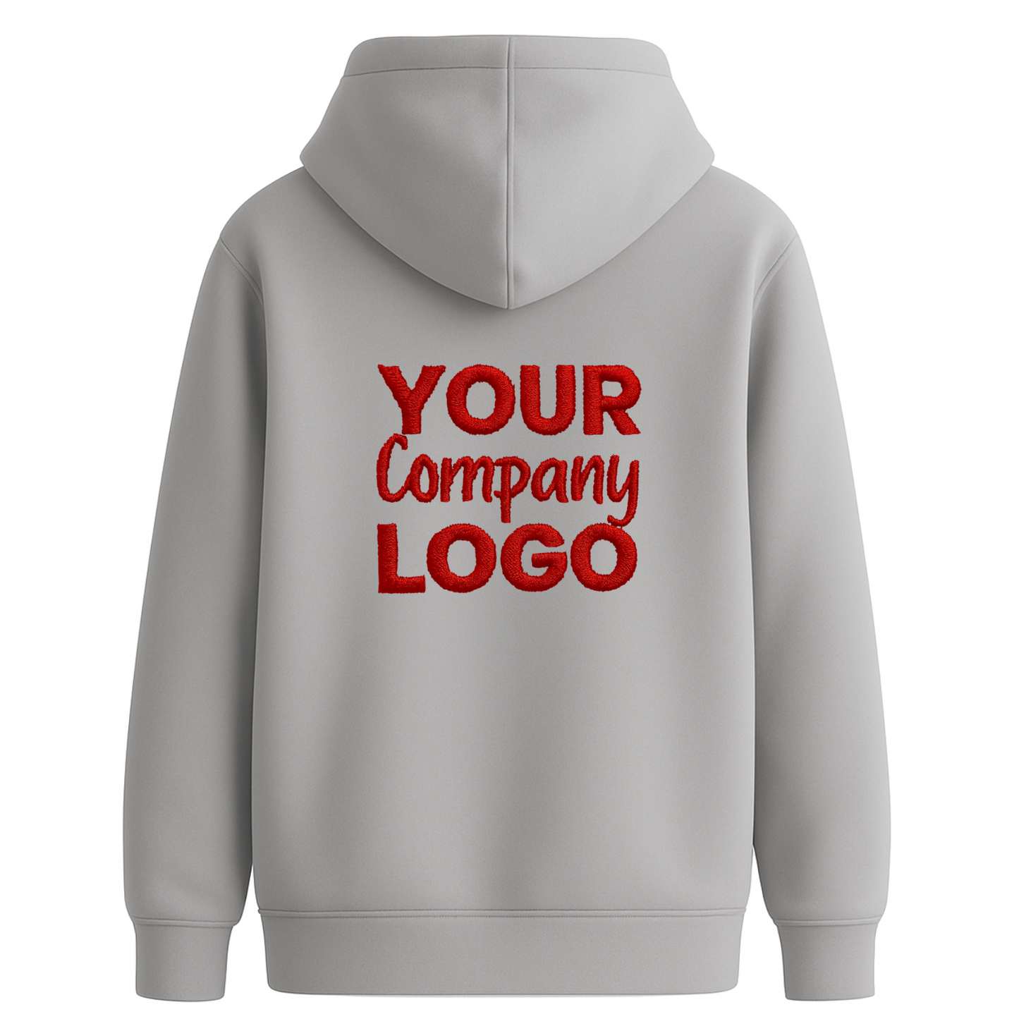 Embroidered Pullover Hoodie