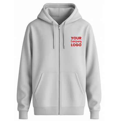 Printed Ziper Hoodie